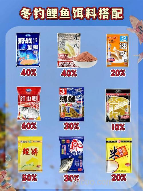 冬钓鲤鱼用什么做饵料最好