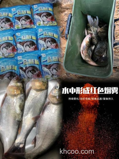 钓鲢鳙的大白粉