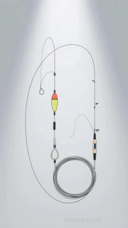 混养塘钓草鱼线组制作？