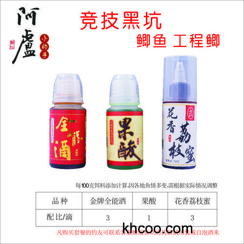 阿卢小药工程鲫使用配方？