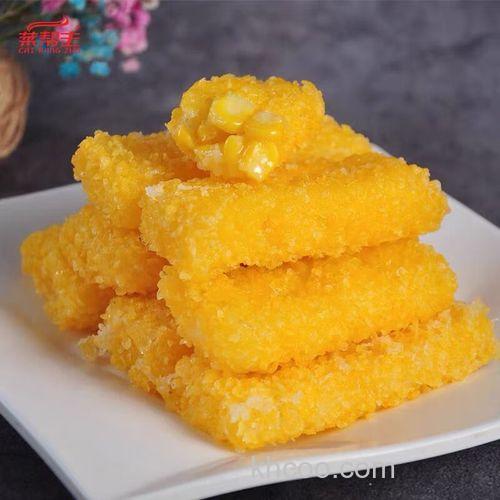 油炸雪花包谷的制作方法