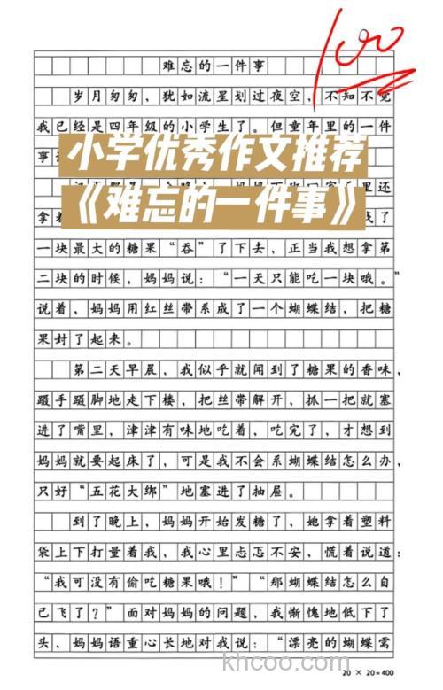 你有哪些难忘的事写一小段？