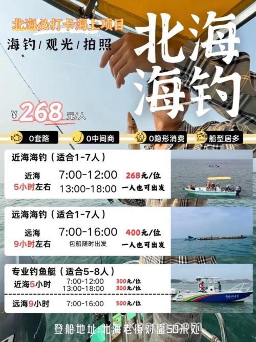 北海钓鱼攻略：掌握潮汐、季节与钓点选择，成为海钓高手