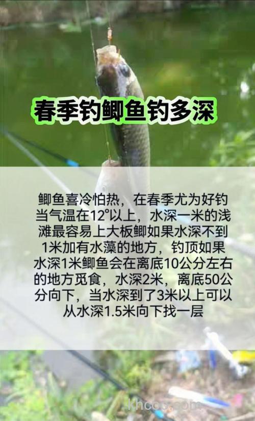 春钓鲫鱼水深多少合适