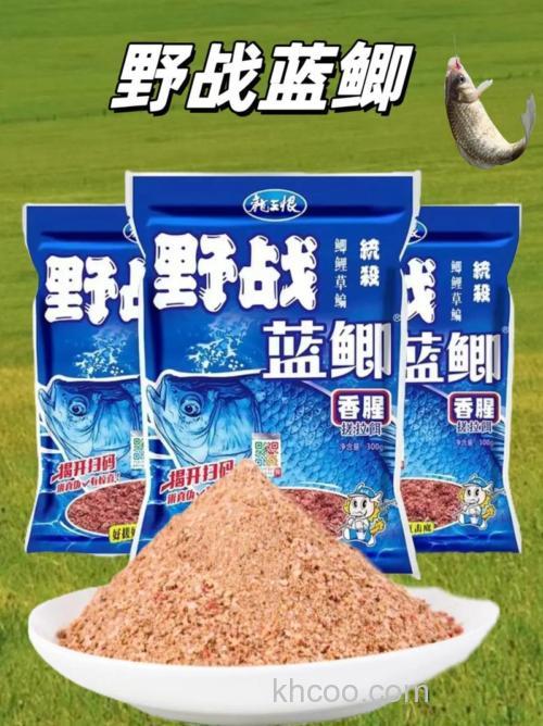 在池塘里用蓝鲫（龙王恨）的饵料要加拉丝粉吗。要的话大概多少？