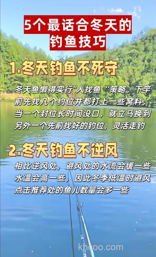 降温天气怎么钓鱼最佳？
