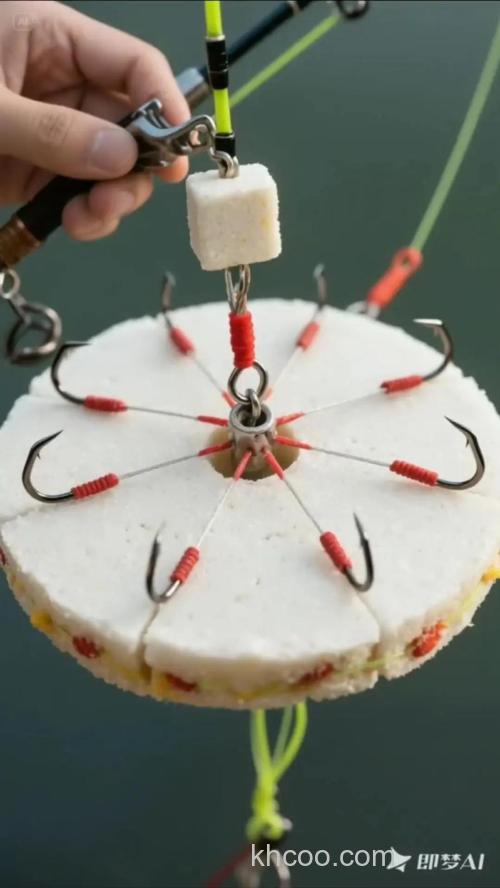 海竿、爆炸钩钓大头、用什么饵好呢？