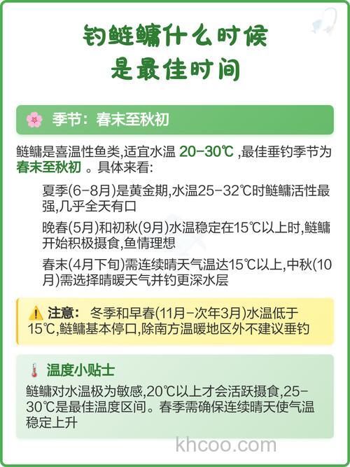 钓鲢鳙怎么挂钩?钓鲢鳙最佳时间是几月份？