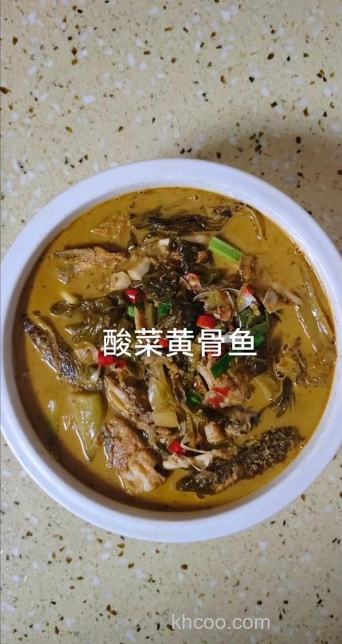 黄刺鱼酸菜汤的做法？