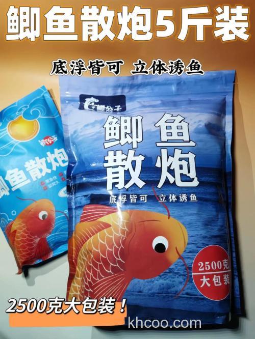 水库钓工程鲫鱼适合用散炮吗？