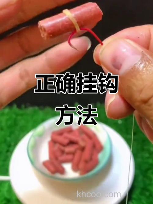 鲤鱼饵料怎么挂钩？