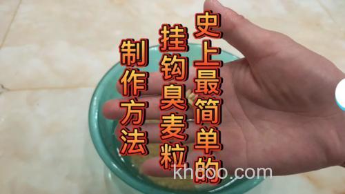 自制麦子钓鱼绝密配方？