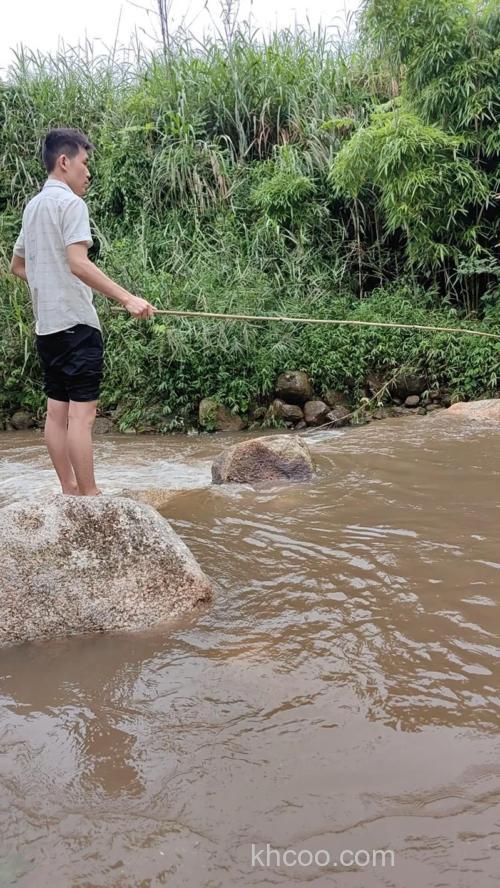 洪水过后怎么钓鱼？