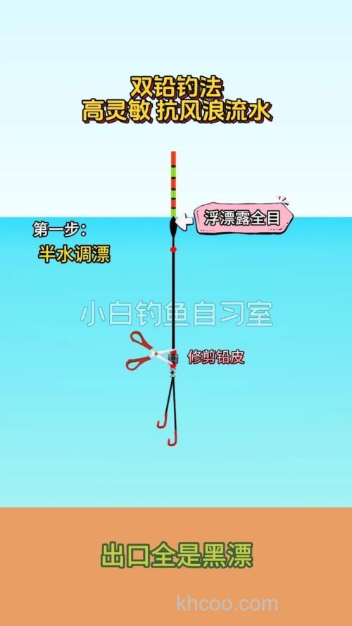 双铅钓法正确的调漂方法有哪些？
