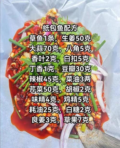 渝尚鱻纸包鱼的配方是什么?