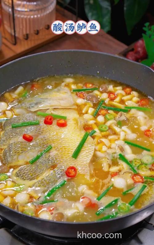 酸汤卢鱼的做法