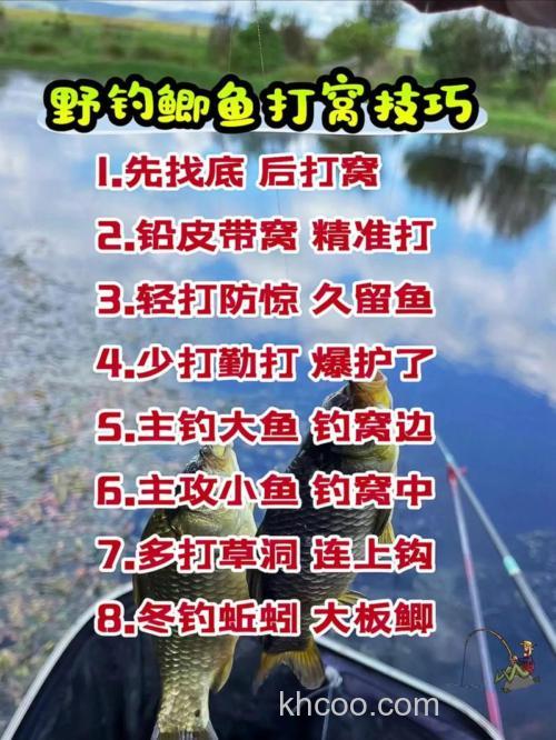 野钓鲫鱼打窝技巧有哪些？