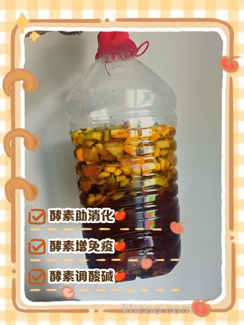 水果酵素的作法与功效