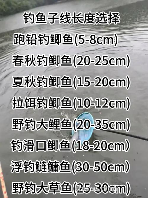 钓鲻鱼子线多长合适？