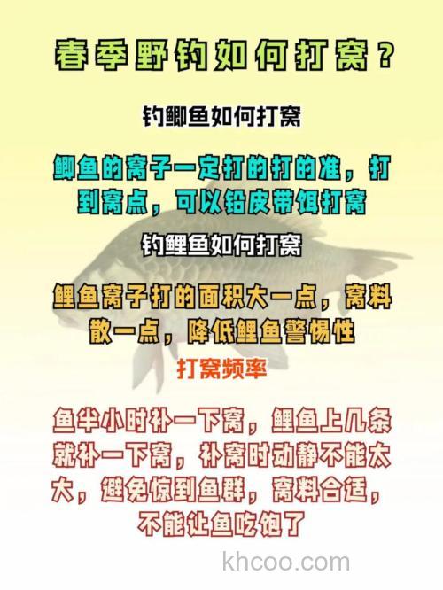 春季钓鱼打窝打多少合适?