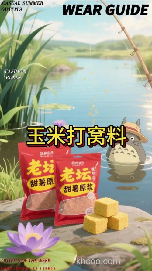 用甜薯玉米打窝后可以用商品饵钓鱼吗