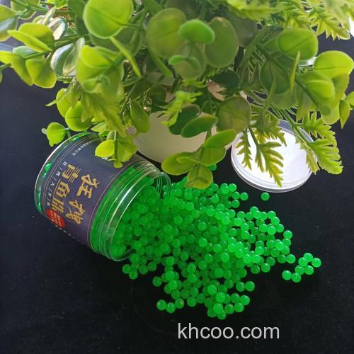 什么饵料开出来是绿色的？