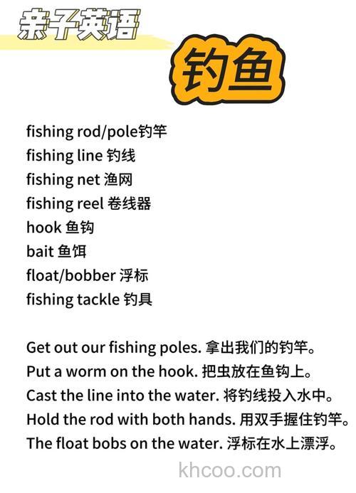 鱼饵的英文翻译？