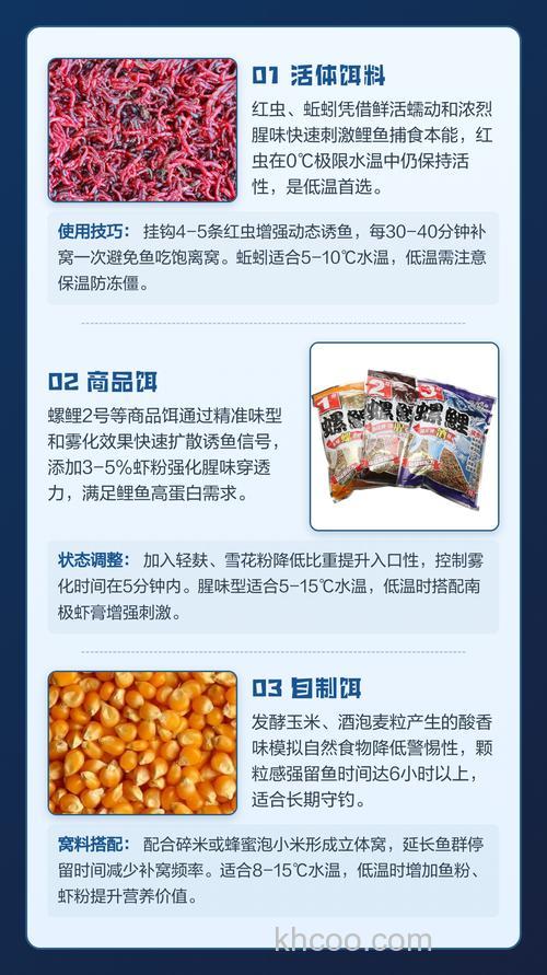 立冬后钓鱼哪些饵料比较好用？