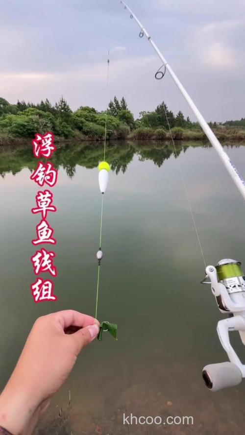 浮钓草鱼，挂饵的方法很关键，否则提竿全是“空枪”
