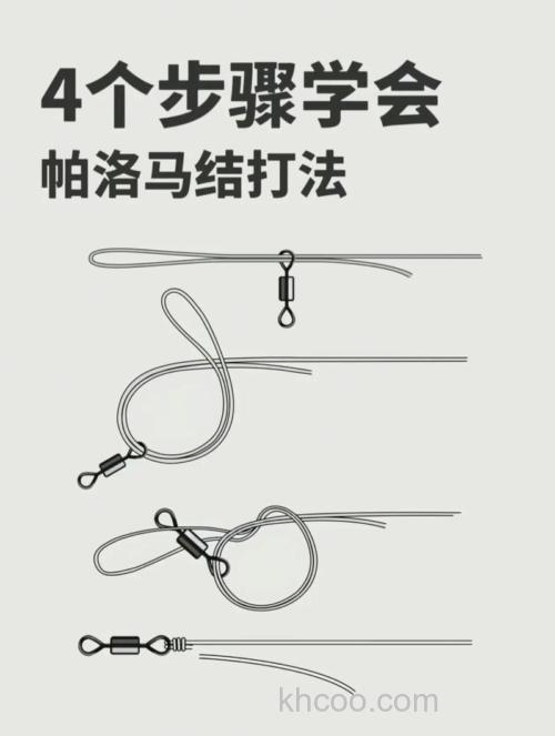 路亚线结：几种常用有效的线结介绍