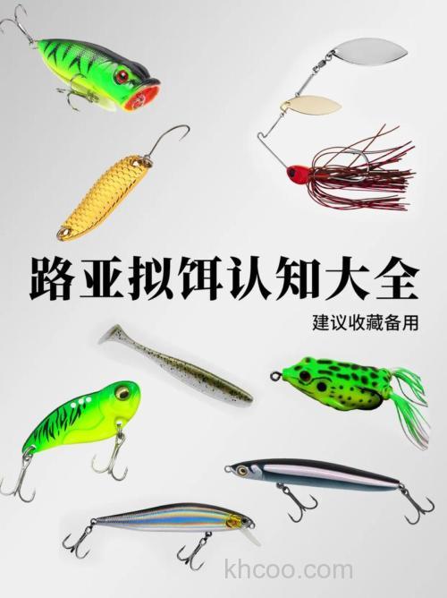 基础·路亚拟饵的基本分类