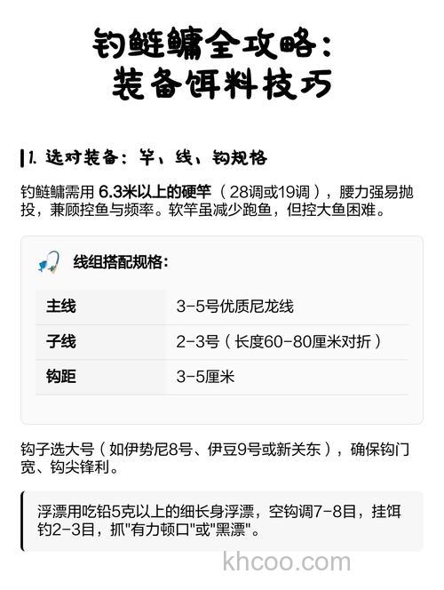 春钓鲢鳙怎么样选饵料