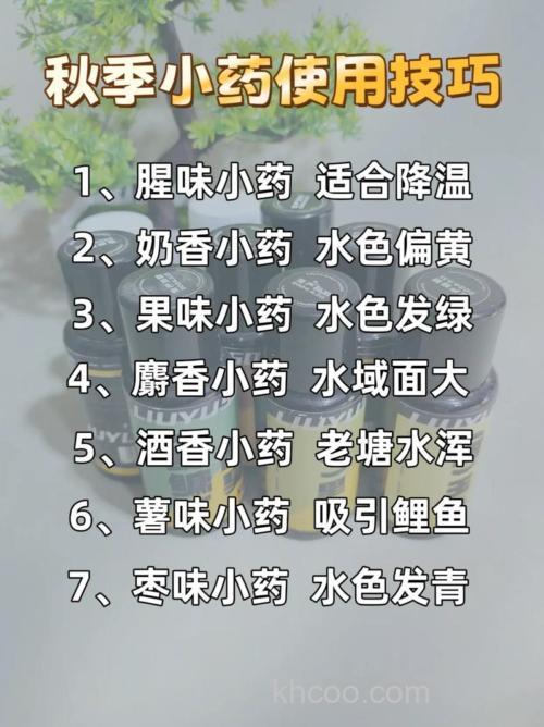钓鱼小药的使用方法