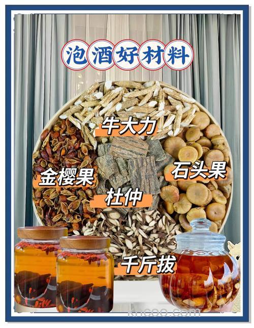 关于药酒的原料和制作