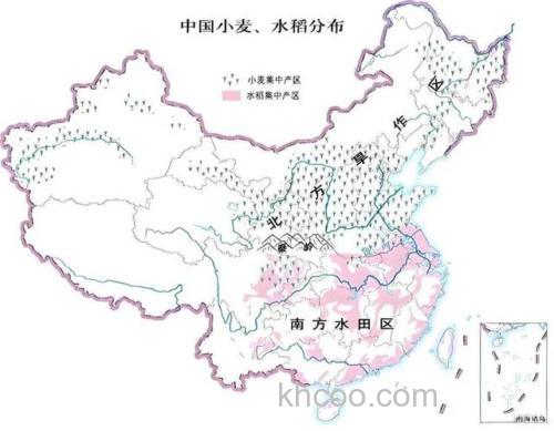 我国的四大灌溉农业区是？