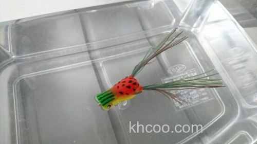 秘密武器小蛙！daiwa Steez Chiquita Frog 超紧凑小鲈蛙_5