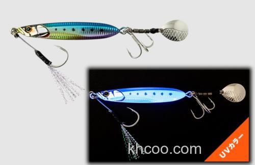 岸抛青物专攻 JACKALL BIGBACKER E-BRADE 铁板_1