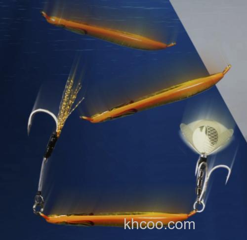 岸抛青物专攻 JACKALL BIGBACKER E-BRADE 铁板_4