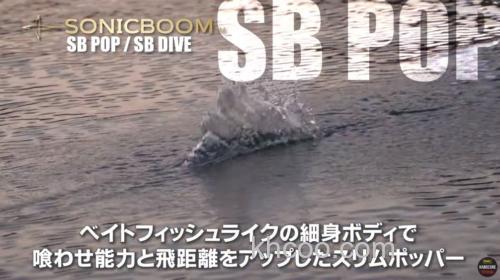 爆炸的飞行距离！DUEL SONICBOOM SB POP（F）海用水面系_3
