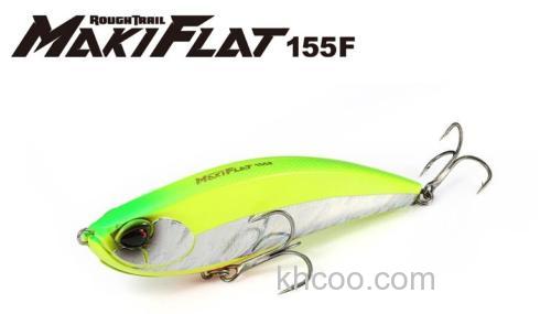 强烈刺激！DUO ROUGH TRAIL MAKIFLAT 155F 海鲈大饵_0