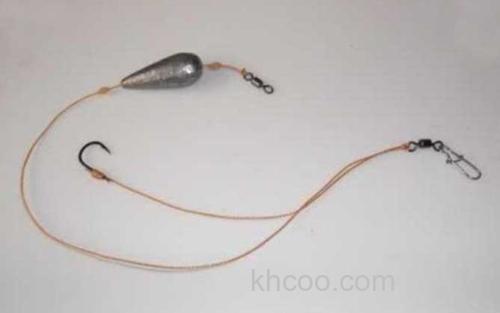 单钩通线钓法_0