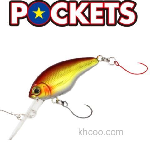 虾虎鱼专攻 Yamaria POCKETS Crankbait_0