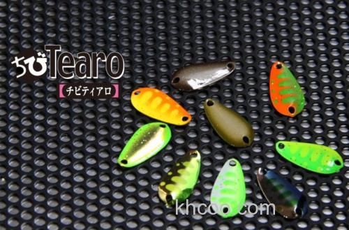 溪流、管钓路亚的福音jackall Cibi Tearo微型Spoon（亮片）_0