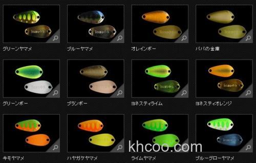 溪流、管钓路亚的福音jackall Cibi Tearo微型Spoon（亮片）_1