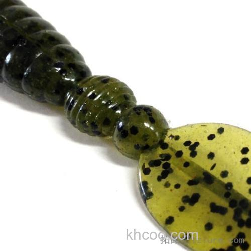 Geecrack LEAF SHRIMP 叶形软尾虾 路亚软饵_2