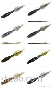 Geecrack LEAF SHRIMP 叶形软尾虾 路亚软饵_3