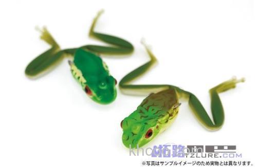蛙!进行时 DIVING KAHARA FROG 雷蛙路亚软饵_1