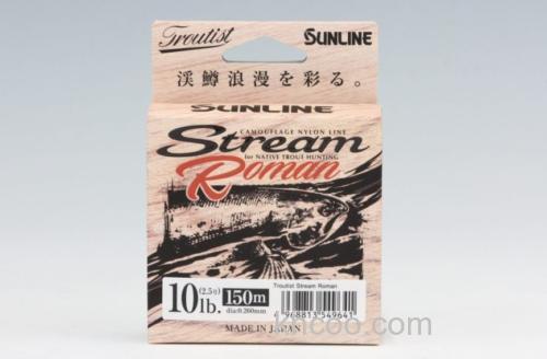 渓鱒浪漫 Sunline Trautist Stream Roman 管钓鳟鱼专用尼龙线_0