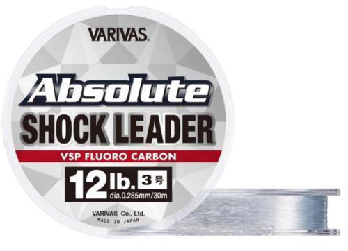 鲈钓专用氟碳前导！VARIVAS 25 Absolute SHOCK LEADER VSP前导线_1