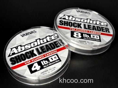 鲈钓专用氟碳前导！VARIVAS 25 Absolute SHOCK LEADER VSP前导线_0